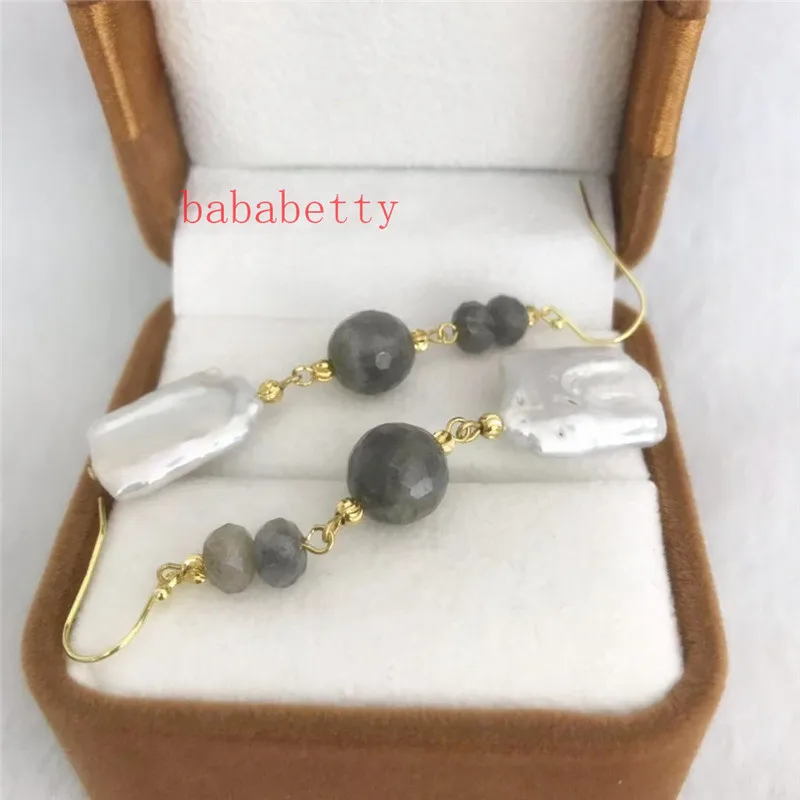 Серьги-Крючки из тибетского серебра новые нестандартные квадратные серьги