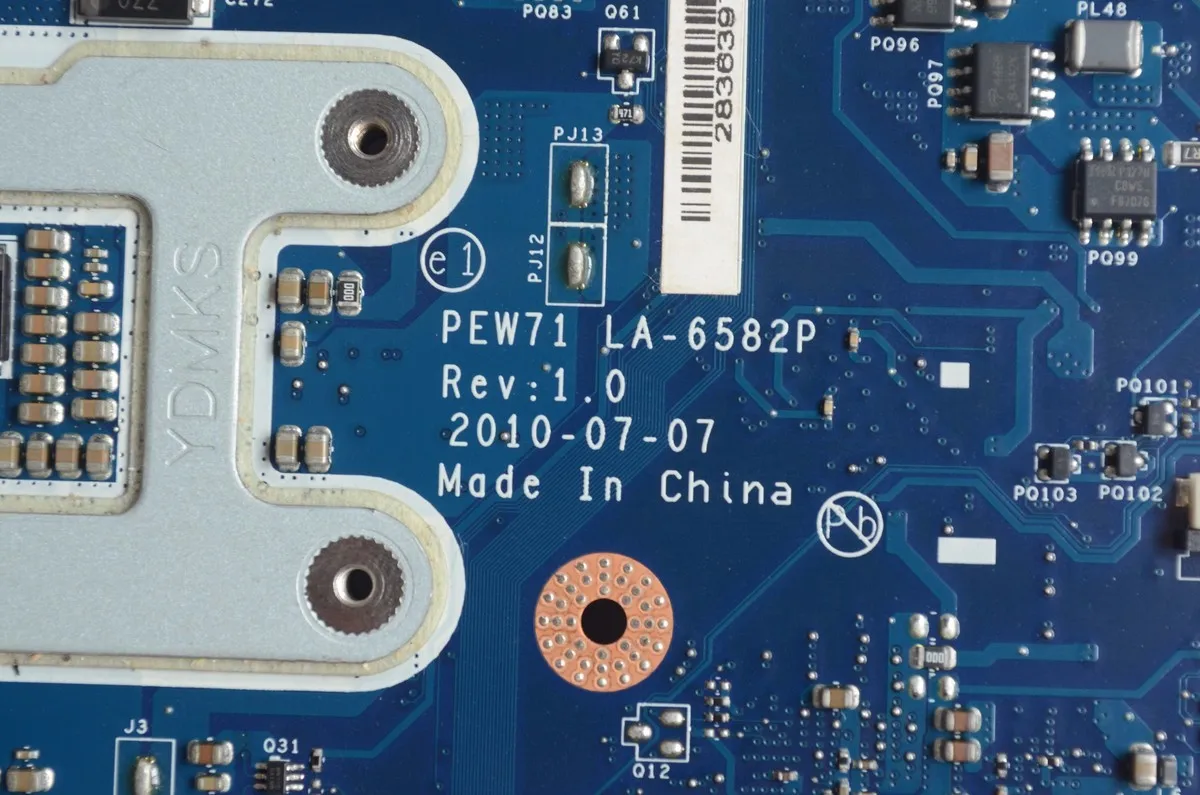 Высококачественная материнская плата MB MBRJY02002 для ноутбука Acer Aspire 5742 5733Z