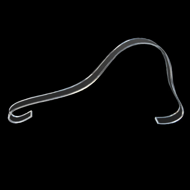 Акриловая прозрачная подставка для обуви магазина формирующие формы вставки