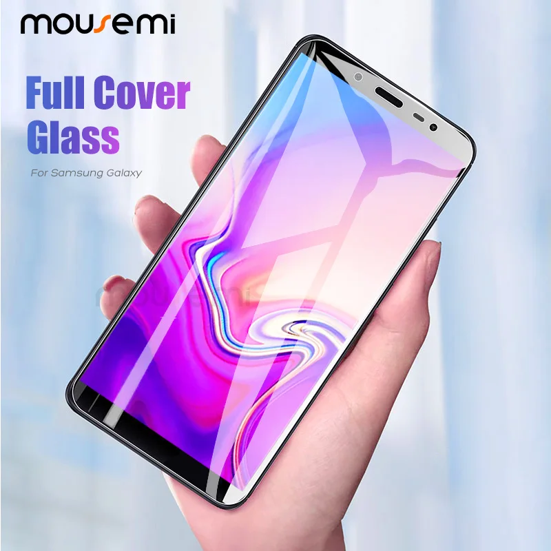 Mousmi Защитное стекло для Samsung J6 J4 Plus 2018 защита экрана закаленное Galaxy J5 2017 Prime