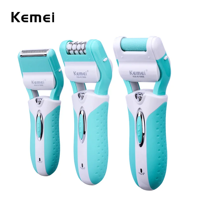 3In1 Lady Shaver Epilator Women Female Shaving Machine Body Face Hair Removal Depilatory Bikini Trimmer Electric Callus Remover | Бытовая