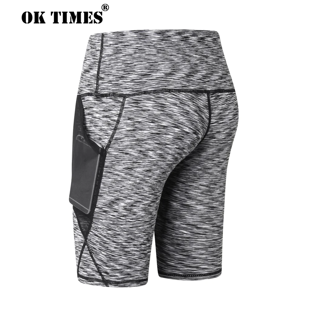 

#2024 Women's Sports Yoga Gym High Waisted Pocket Leggings Short Workout Activewear for Women Gym Tight Athletic Fitness Shorts
