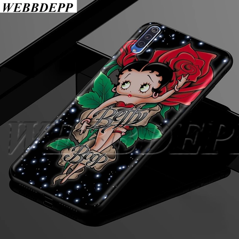 WEBBEDEPP сексуальный мягкий ТПУ чехол Betty Boop для Xiaomi Redmi MI Note 8 8A 9 9T CC9 CC9E A3 7A K20 Pro |