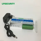 LPSECURITY GSM SMS контроллер CL4-GSM датчик беспроводной пульт с алюминиевым корпусом 4 реле 3 м антенна опционно