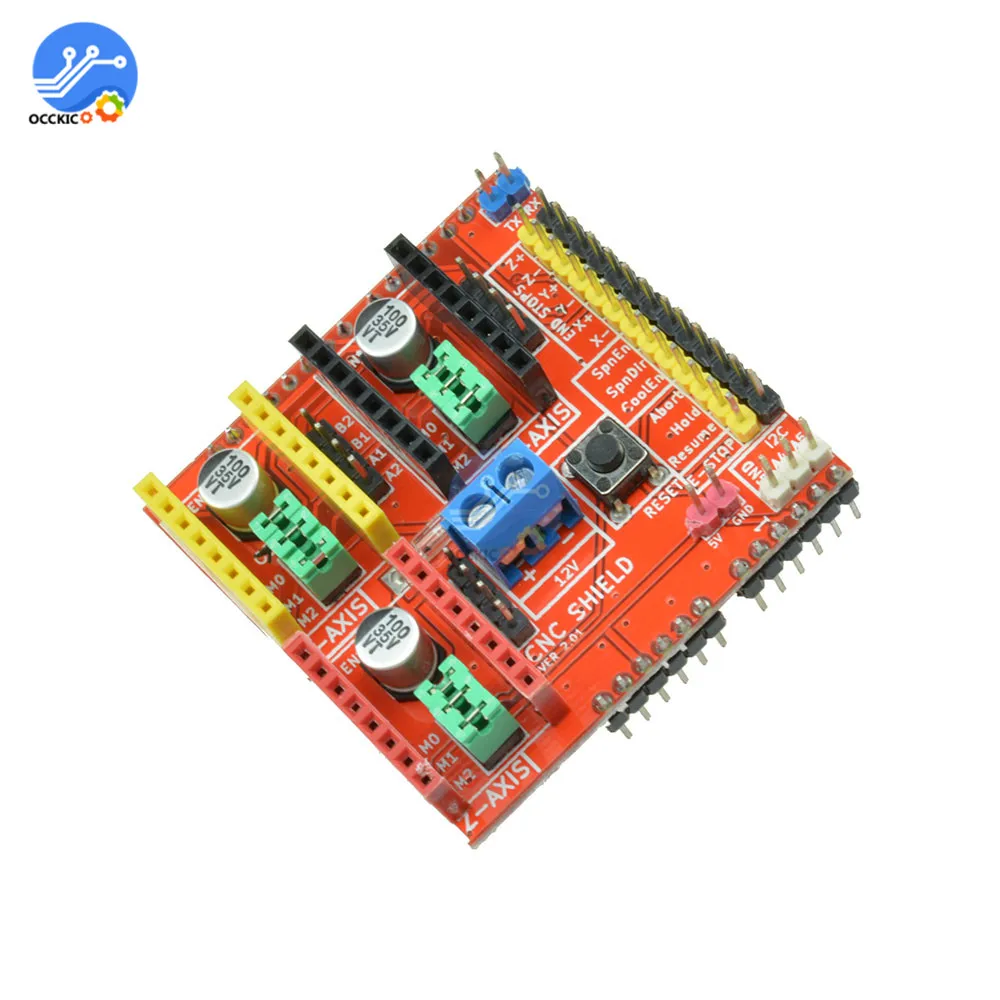Плата расширения A4988 плата для шагового двигателя V2.0 3D принтера Arduino | Электроника