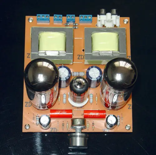 6N2+ EL34 ламповый усилитель HiFi Одиночный усилитель класса А DIY Kit