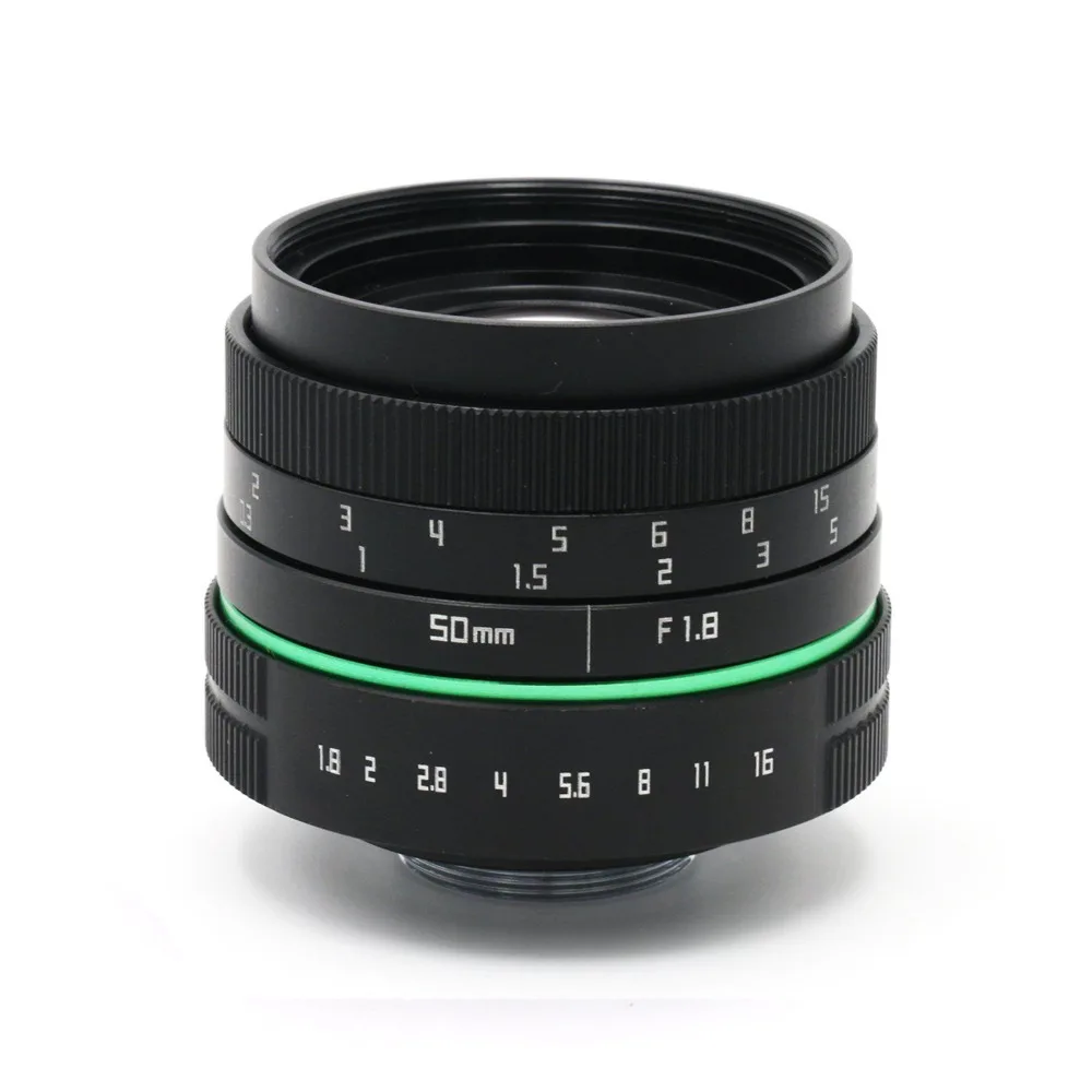 Новый 50 мм f/1 8 C крепление объектива камеры APS сенсор для sony E NEX 7 5T 6 A5100 A6000|50mm f/1.8|camera