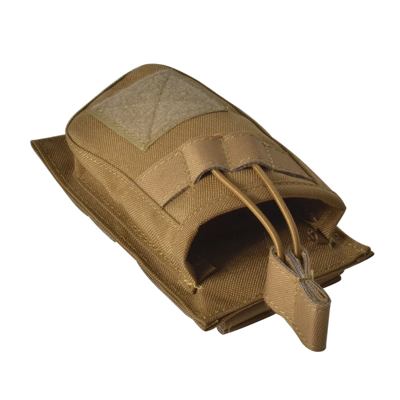 Tactifans Молл АК M4 подсумок Sinagle/двойное/тройной мешочек для лямки Системы Quick Release эластичный Топ открытым камуфляж