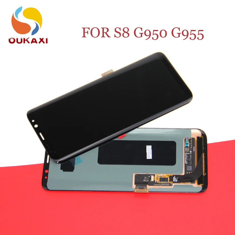 100% протестированный для SAMSUNG Galaxy S8 G950 G950F дисплей Plus G955 G955F сенсорный экран