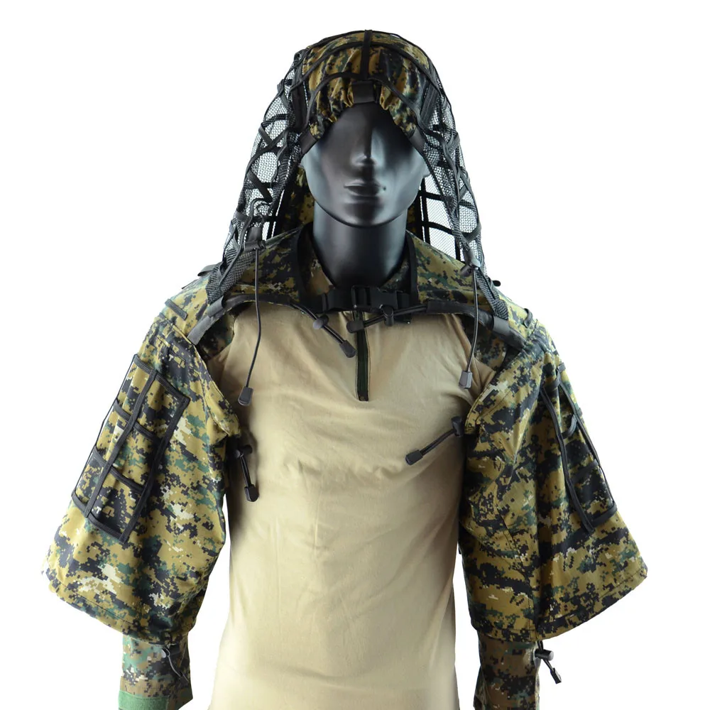 Камуфляжная снайперская охотничья одежда тактическая армейская тренировочная