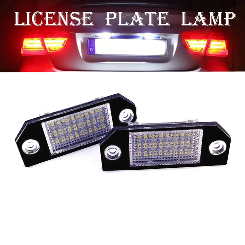 1pcx Car 12V 24 LED Number Plate Light Accessories Exterior Lamps License For Ford Focus | Автомобили и мотоциклы