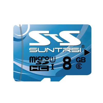 8GB class 6 Suntrsi Небесно-Голубой Micro SD 256 ГБ/128 Гб карта памяти класс 10 высокоскоростная Microsd карта 8 Гб класс 6 UHS-1 флэш-карта для смартфона - Емкость: 8GB class 6