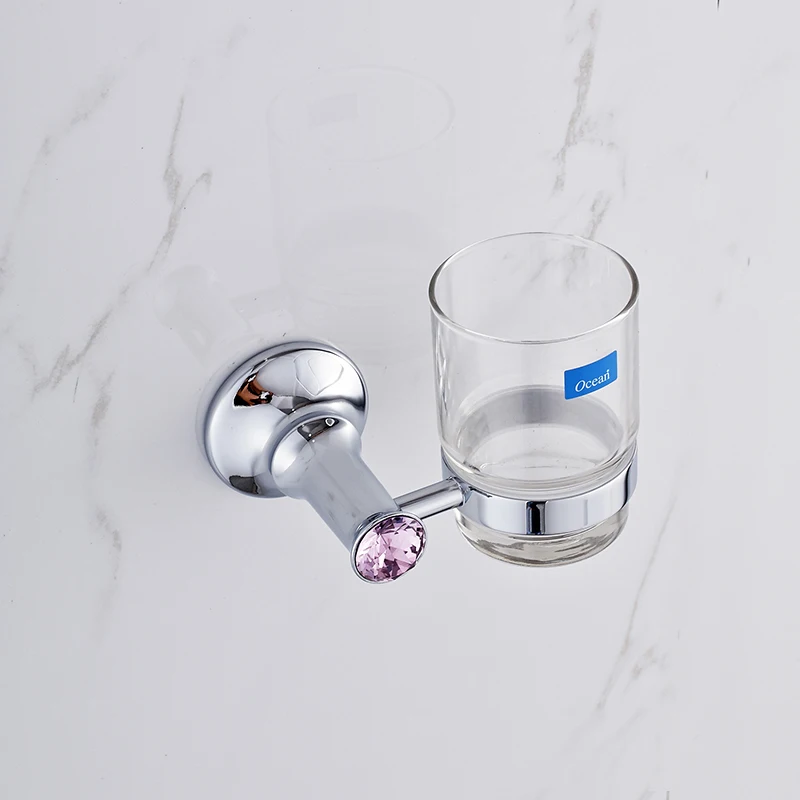 Новая хромированная 1 шт. настенная подставка для зубных щеток кухонная стойка