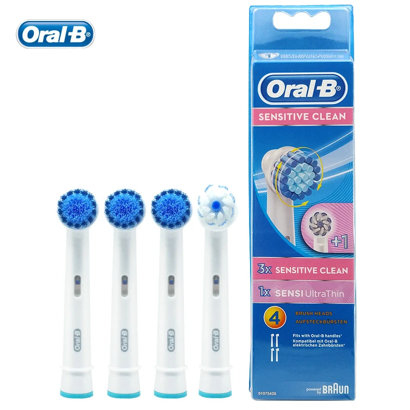 Oral B Electric Toothbrush Heads EB17 Sensitive Clean EB60 SENSI Ultra Thin Gum Care Deep Clean Remove Teeth Stain Soft Bristle
Oral B Electric Toothbrush Heads EB17 Sensitive Clean EB60 SENSI Ultra Thin Gum Care Deep Clean Remove Teeth Stain Soft Bristle