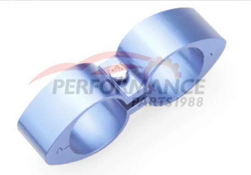 Best Selling -10AN AN10 ID 20.16mm Billet Fuel Blue Hose Separator Fittings Adapter Butterfly | Автомобили и мотоциклы