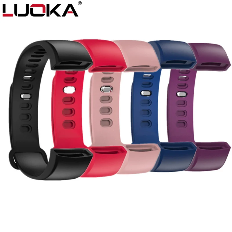 LUOKA100 % оригинальный силиконовый ремешок для смарт браслета IP67