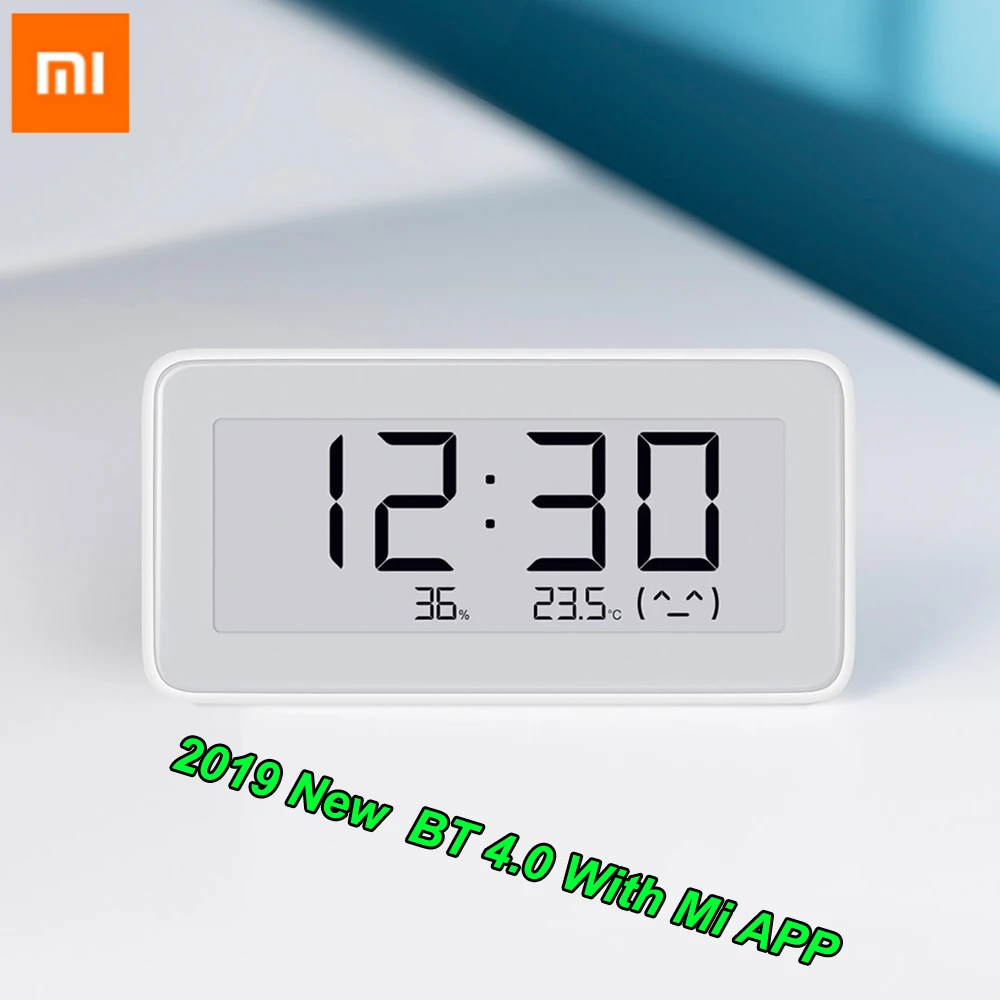 Беспроводные умные электрические цифровые часы Xiaomi Mijia BT4.0 комнатный гигрометр