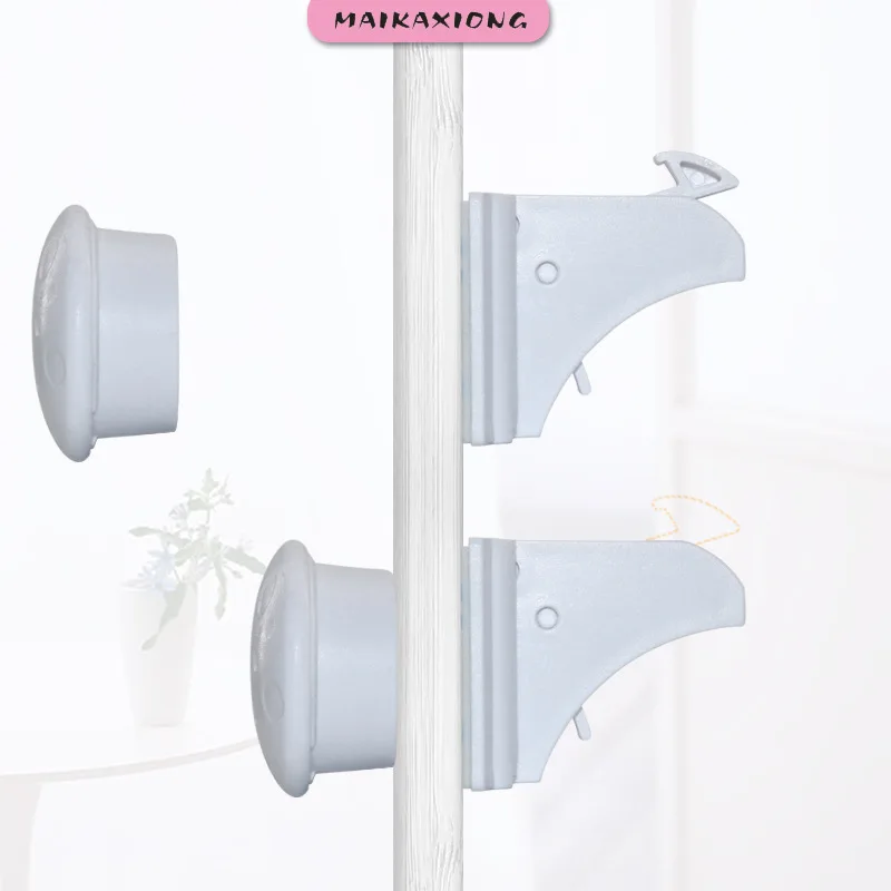 Magnetic child safety lock, baby safety cabinet, drawer door lock, children's cabinet, 4/8 pieces+ 1 / 2key invisible locks