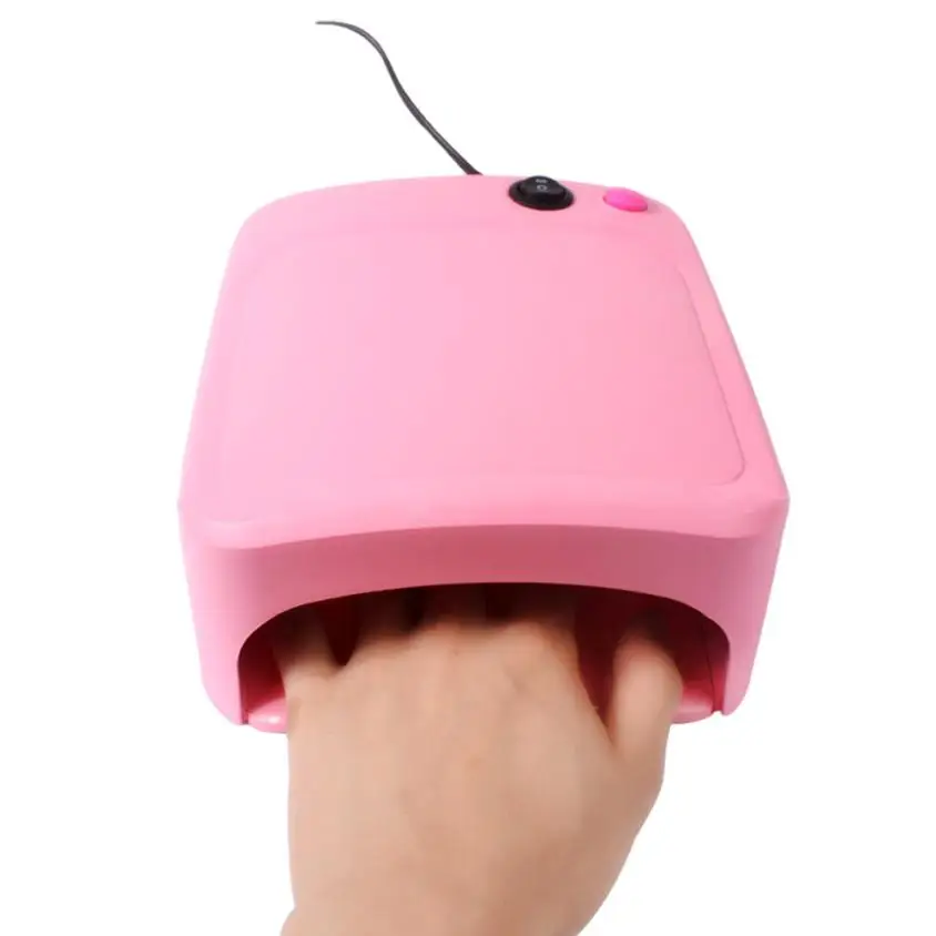 haicar 1 шт. EU Plug 36 Вт УФ лампа для сушки ногтей маникюрный гель с таймером для женщин Pro Nails Art Сушилка инструмент для накладывания лака для ногтей сушилка