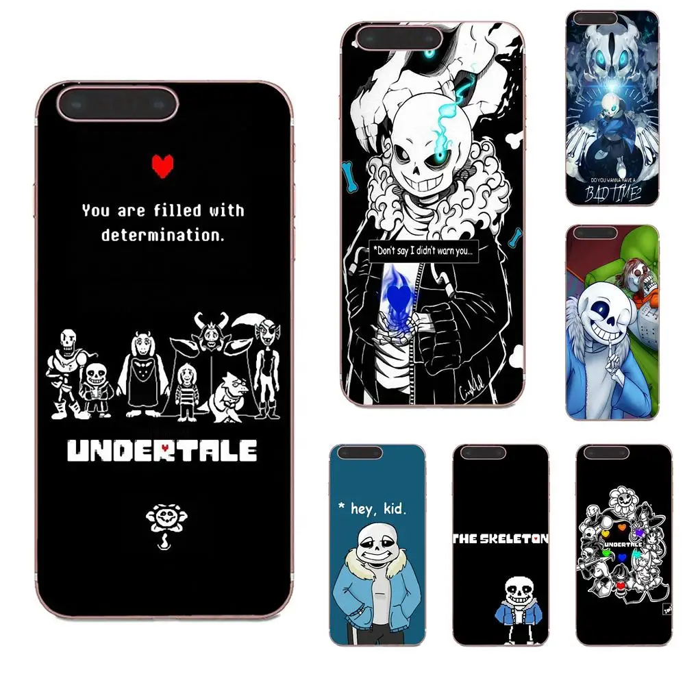 Мягкий чехол из ТПУ для Galaxy Alpha Core Note 2 3 4 S2 A10 A20 A20E A30 A40 A50 A60 A70 M10 M20 M30 Undertale
