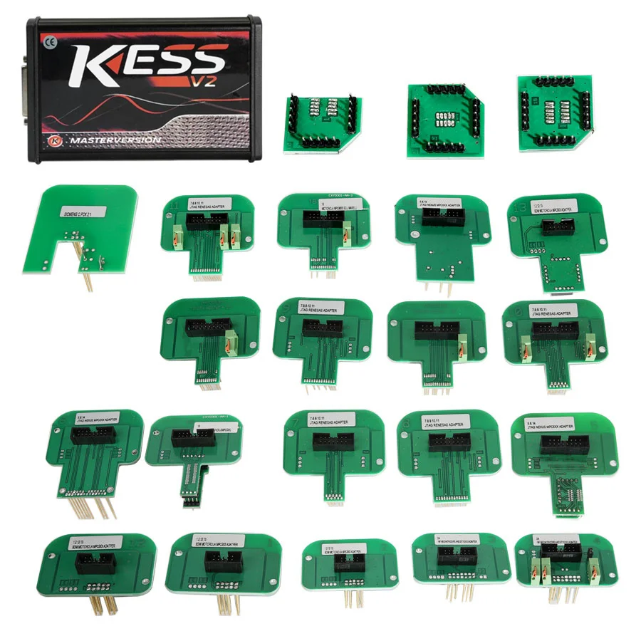 Интернет Kess V2 V5.017 мастер евро ЕС красный PCB БД + BDM кадр адаптеры 22 шт. 5 017 V2.23 ЭБУ