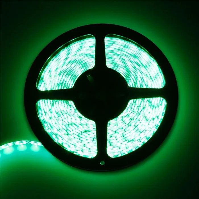 Non-waterproof RGB led strip 3528 flexible light DC12V 5M 300led +44key IR remote controller | Лампы и освещение