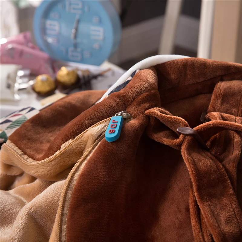 Модные коричневые Сова мультфильм шаблон двойного назначения Рюкзак Одеяло с