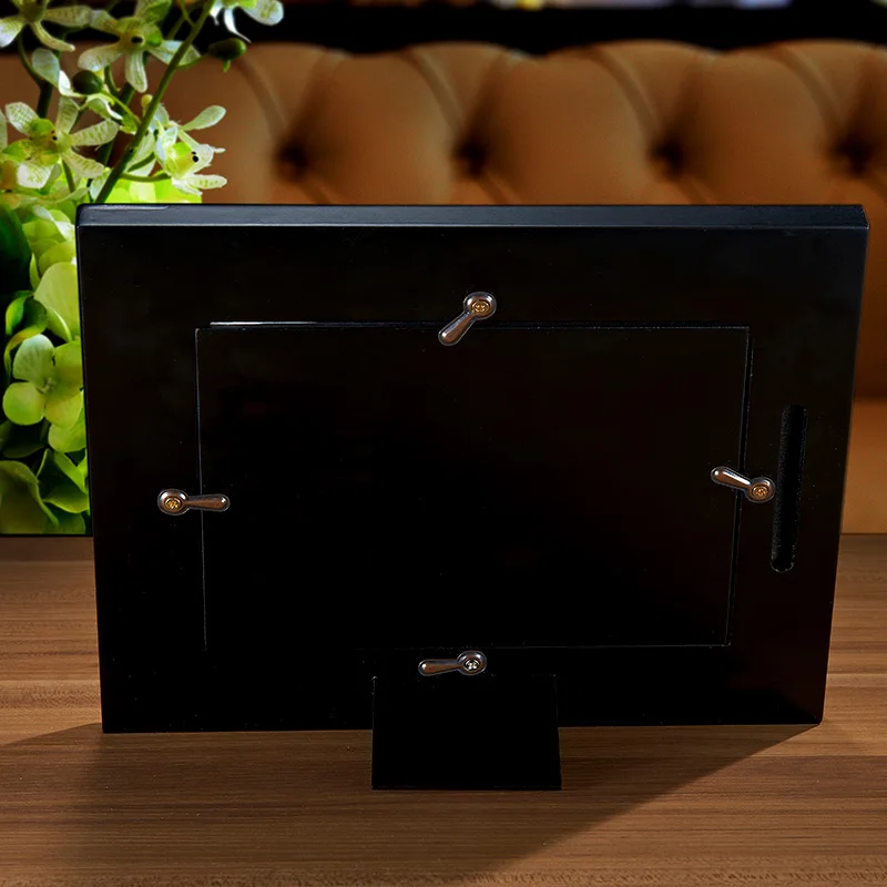 Традиционный Китайский Оболочки Резьба Старинные Фоторамки Домашнего Декора