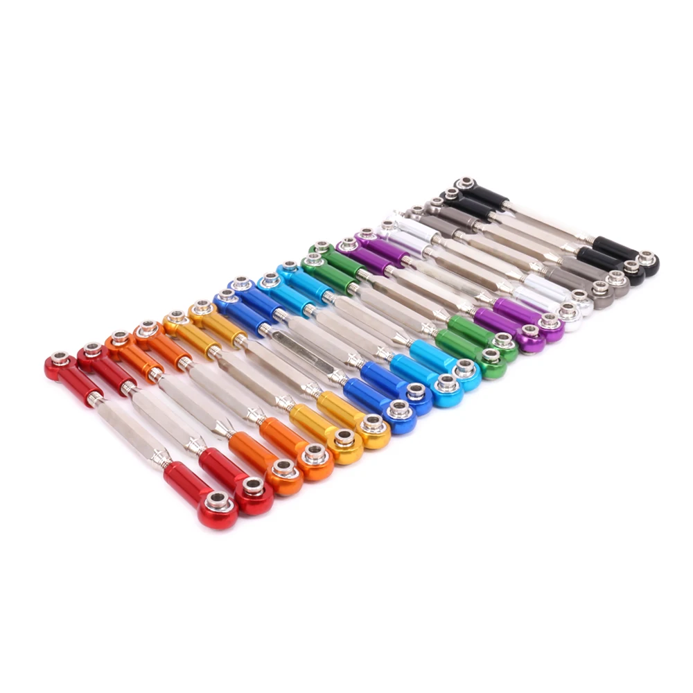 2 шт. сплав задняя верхняя подвеска рычаг тяга для Rc модели автомобиля 1/10 Himoto