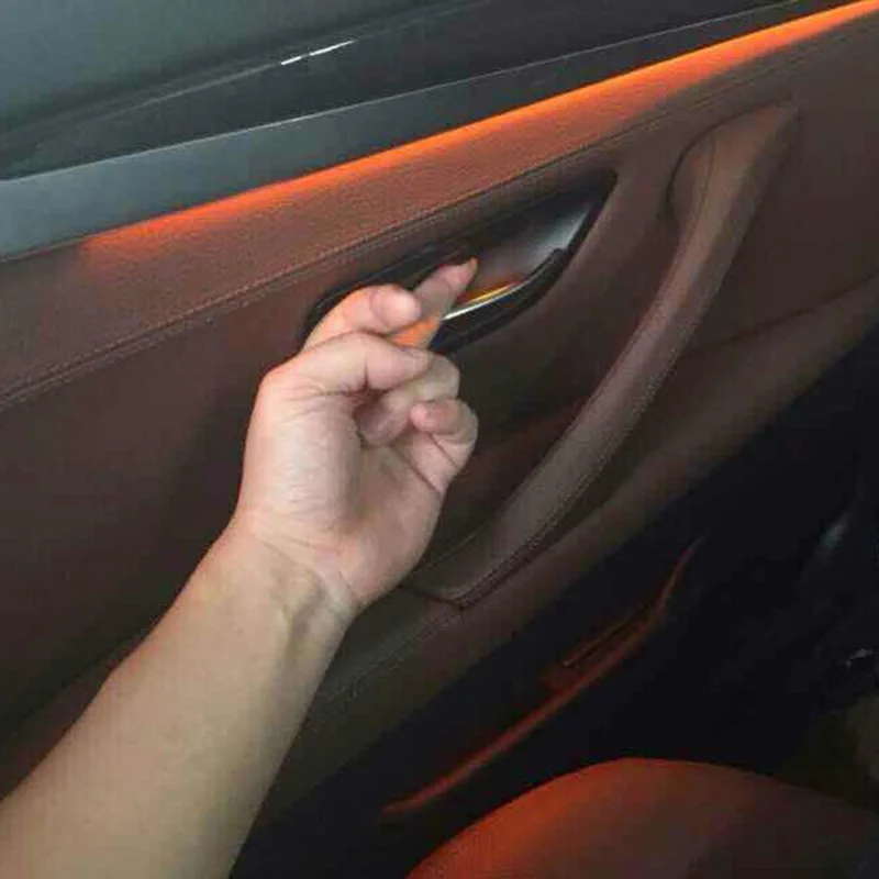 Стайлинг автомобиля 3 цвета декоративные светодиодные полосы для салона