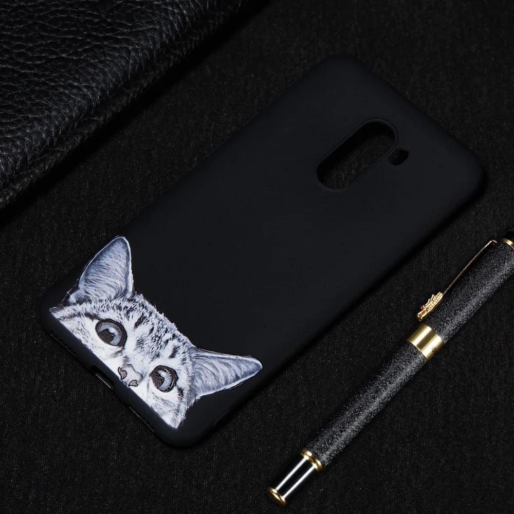 Мягкий Силиконовый ТПУ чехол для телефона Xiaomi Mi 8 SE Pro Play A1 A2 Pocophone F1 с изображением
