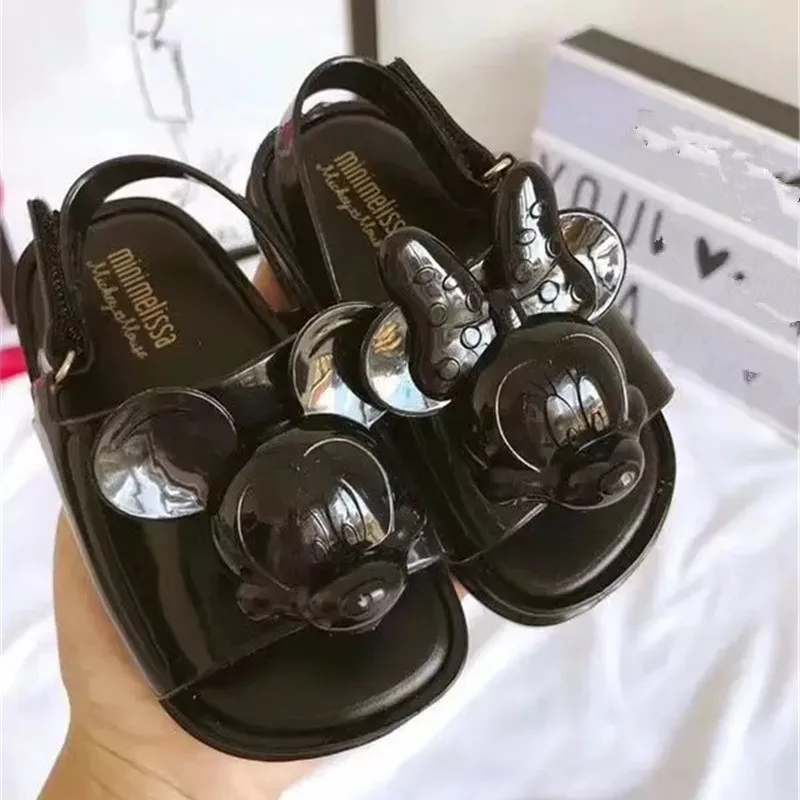 Melissa пляжные сандалии для мальчиков и девочек детские детская обувь с животными