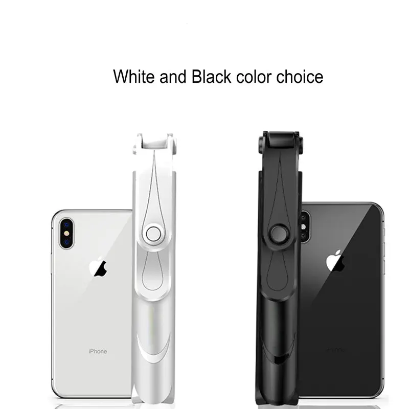 Складной штатив селфи палка с беспроводным затвором 3 в 1 монопод Bluetooth для Iphone и