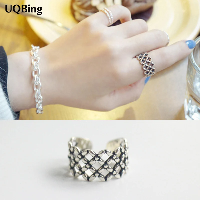 Женское кольцо в стиле ретро из стерлингового серебра 925 пробы на палец подарок