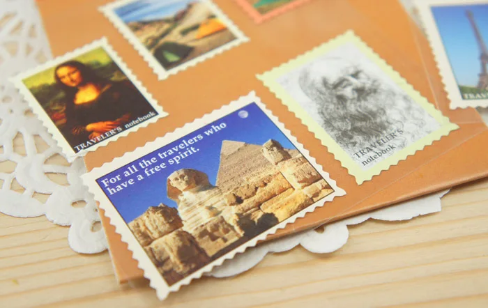 18 наклеек на тему путешествий с изображением мирового мира винтажные наклейки