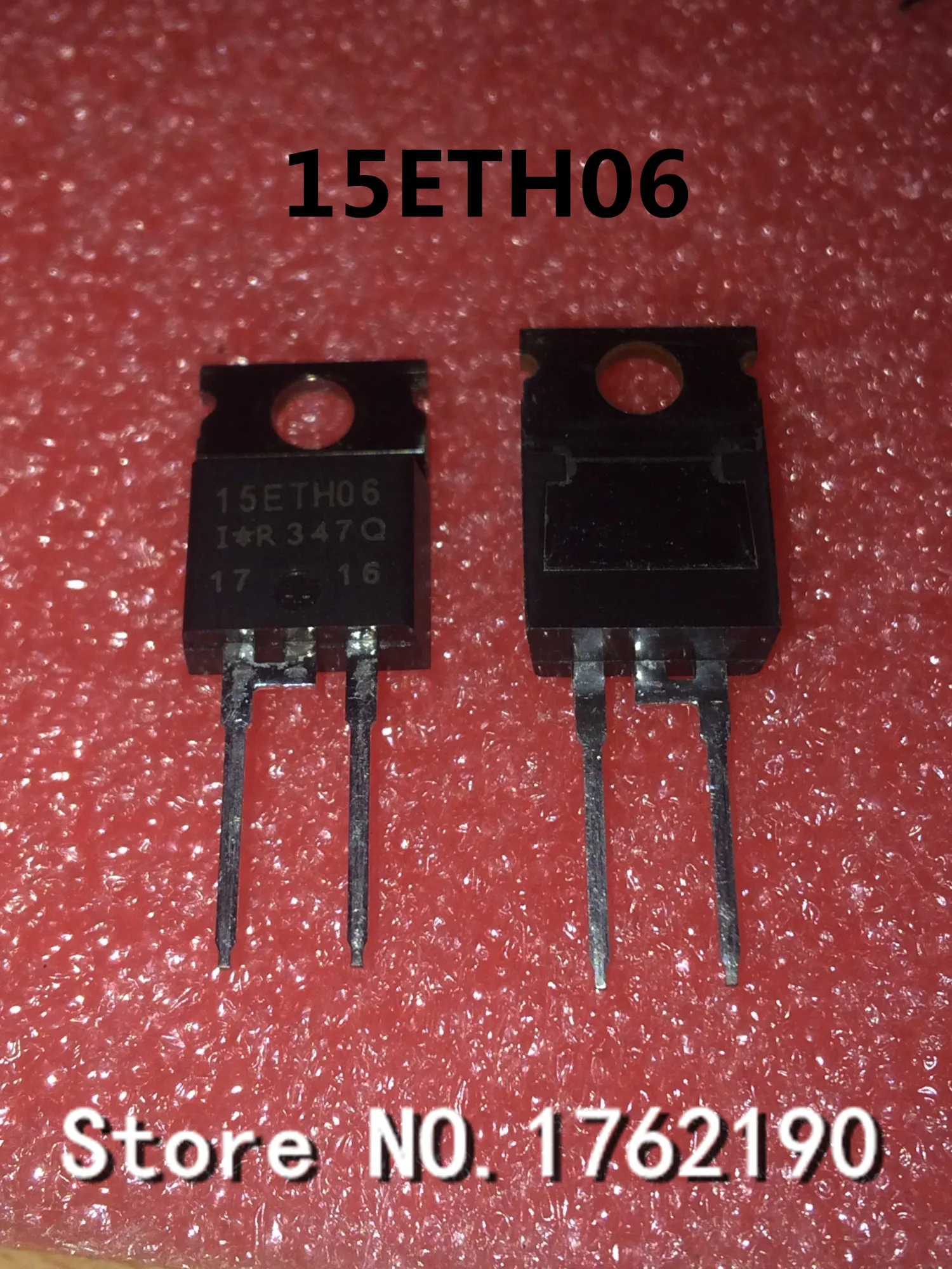 

10PCS/LOT 15ETH06 TO-220-2 Fast recovery diode