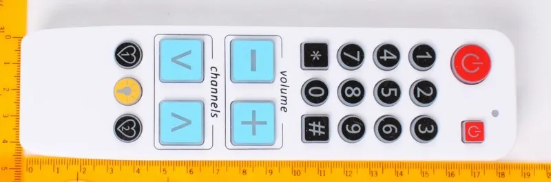 Шт. 6 шт. Learnable пульт дистанционного управления с подсветкой большая кнопка