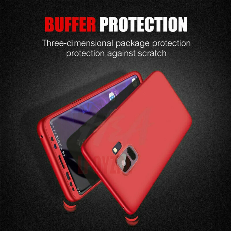 Luxury 360 Silicone Phone case For Samsung Galaxy S7 Edge S8 S9 S10 Plus A3 A5 A6 A8 A9 J3 J5 J7 2017 J8 J4 J6 2018 Cover |
