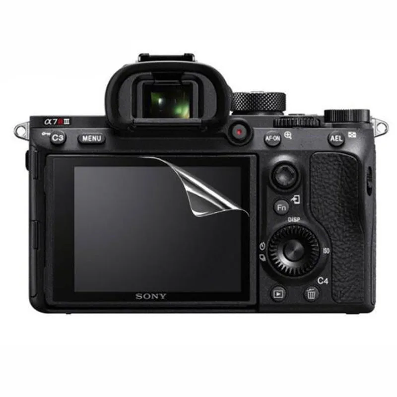 Прозрачная ПЭТ пленка для защиты экрана Sony A7II A7III A99 A77/A7R A7 A7s mark II III/A7M2 A7M3 A7RIII A7RII | Защита экрана -32997241067