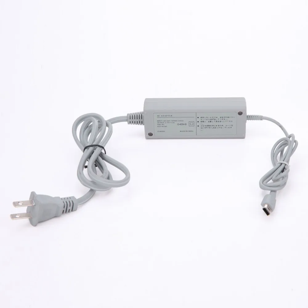 US Plug AC адаптер питания геймпады кабель для nintendo wii U Консоль геймпад 100-240 В AC зарядное устройство адаптер кабель для wii U