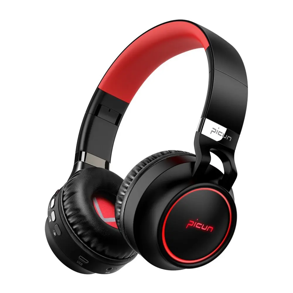 P60 Bluetooth наушники беспроводная гарнитура поддержка 7 видов цветов светящийся 24