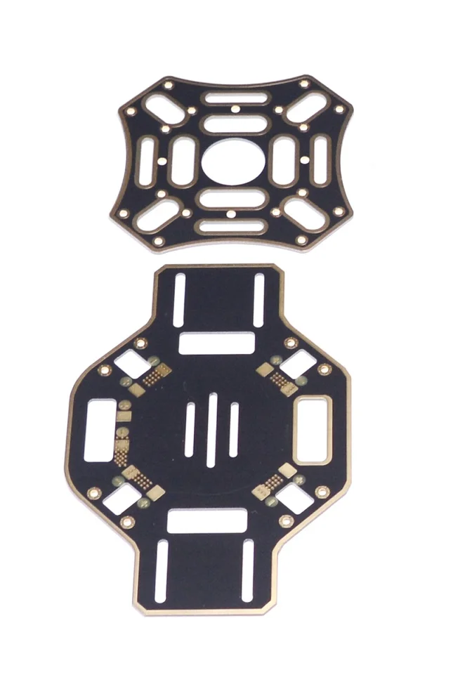 F450 PCB Квадрокоптер основная рамка плата центр пластина для F450 F550 SK480 FPV - Цвет: TOP Bottom plate