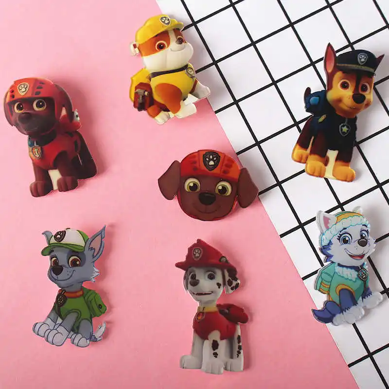 20-Z53 7 шт./лот микс Милая свинья Тоторо Мультяшные значки на булавке Kawaii значок на рюкзак значки на одежду акриловые значки - Цвет: 20-Z53