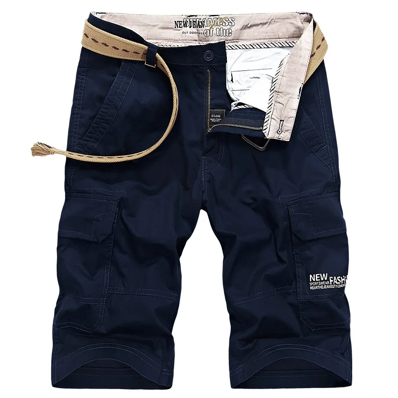 Бренд Для мужчин шорты Лето 5 минут брюки семь штаны модная летняя Спецодежда