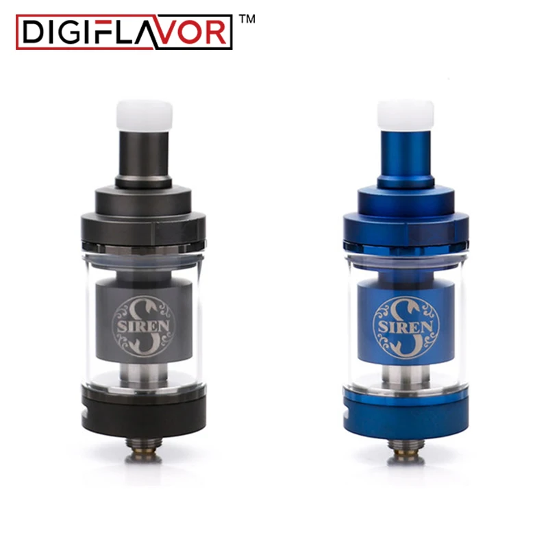 Бак Digiflavor Siren V2 GTA MTL версия 24 мм бак 4 5 мл регулировка воздушного потока улучшенная