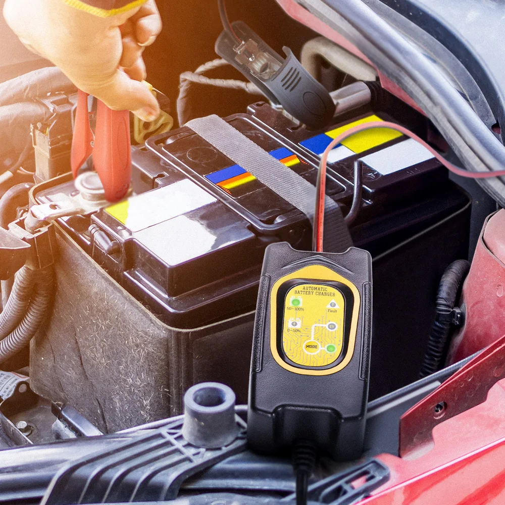 12 V 1.5A зарядное устройство для автомобильного аккумулятора 6 мотоцикла Мото