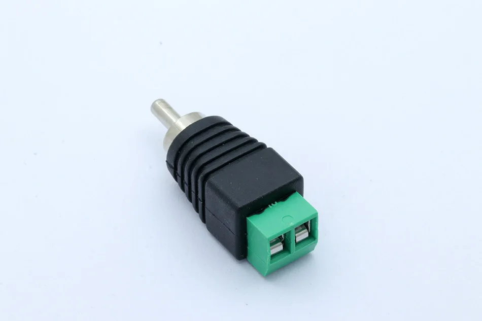 3 шт./лот CCTV Phono RCA штекер к AV разъем терминала видео AV балун международный стандарт