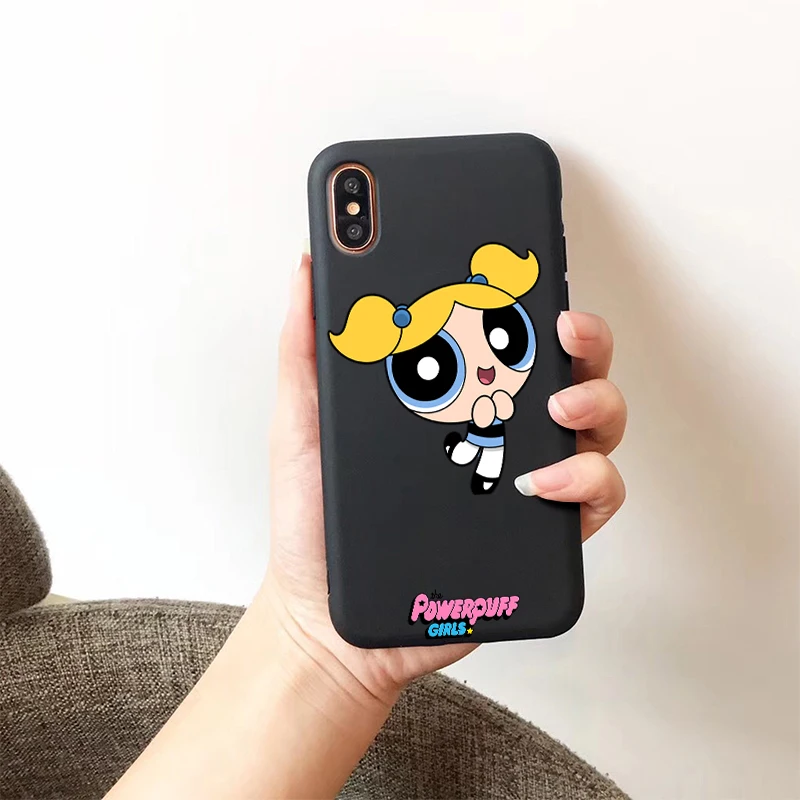 H-5747 Powerpuff girls buttercup bubbles мягкий силиконовый карамельный цвет чехол для мобильного телефона для iPhone 11 X XR XS MAX 6 7 8 plus 6s - Цвет: H-5747