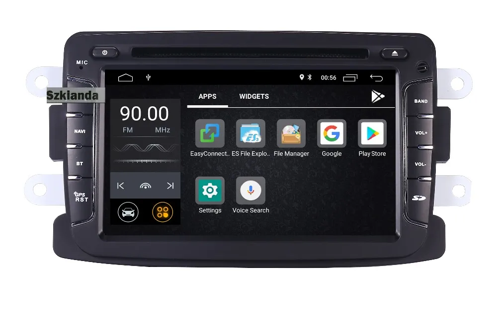 2din Android 9,0 автомобильный dvd-плеер для Renault Duster Dacia Sandero Capture Lada Xray 2 Logan 2 ram 3g wifi gps навигация радио