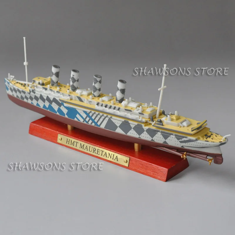 Atlas 1:1250 литье под давлением модель корабля игрушки HMT Mauretania Cruiser океанский лайнер Реплика коллекции